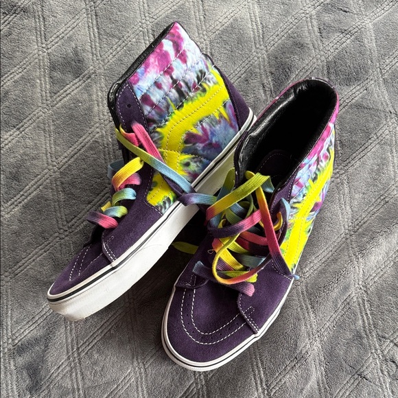 Vans Multicolor Tie-Dye High-Top Sneakers - Picture 4 of 4